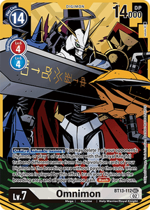 BT13-112 Omnimon Alternate Art