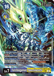 BT17-101 Fenriloogamon: Takemikazuchi Alternate Art